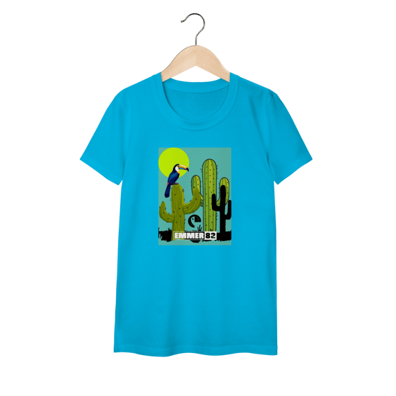 Camiseta baby long classic linha o sertão vive