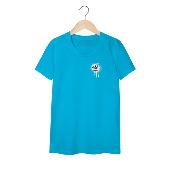 Street wear camiseta baby long classic linha hang loose - estampa posterior