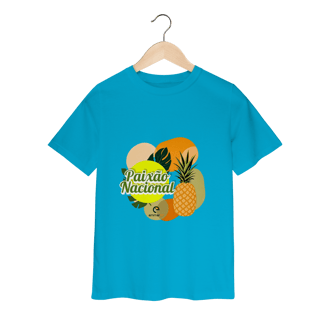 Nome do produto T-shirt classic infantil linha paixão nacional - abacaxi