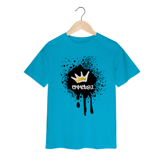 Nome do produto Street wear t-shirt classic infantil linha Grafite Splash