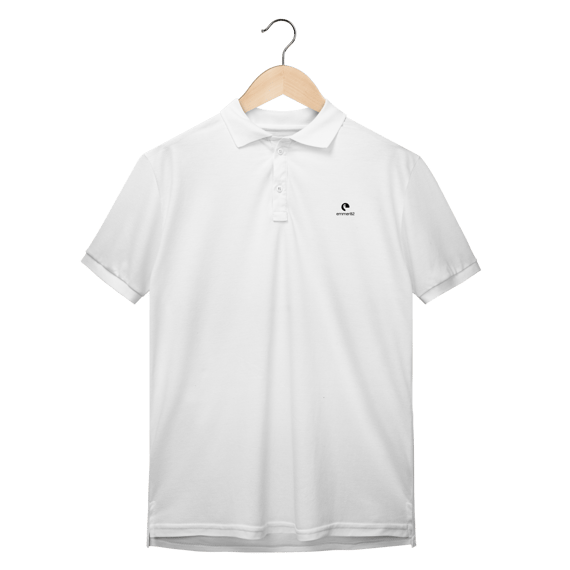 Polo prime linha new age II estampa preta