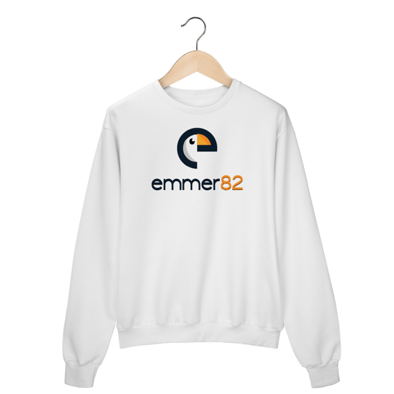 Moletom prime fechado linha new age II estampa colorida