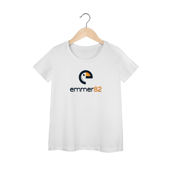 Camiseta baby long prime new age II estampa colorida