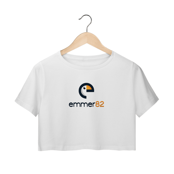 Camisa cropped linha new age II estampa colorida