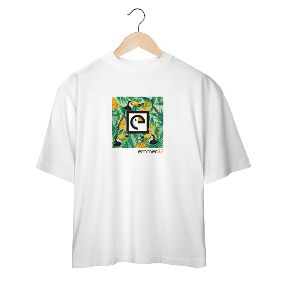Camiseta oversized linha tropicano II