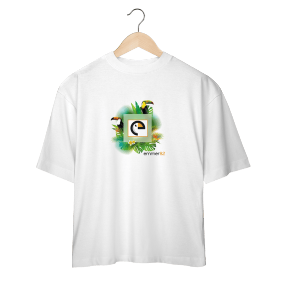 Camiseta oversized linha tucanito II
