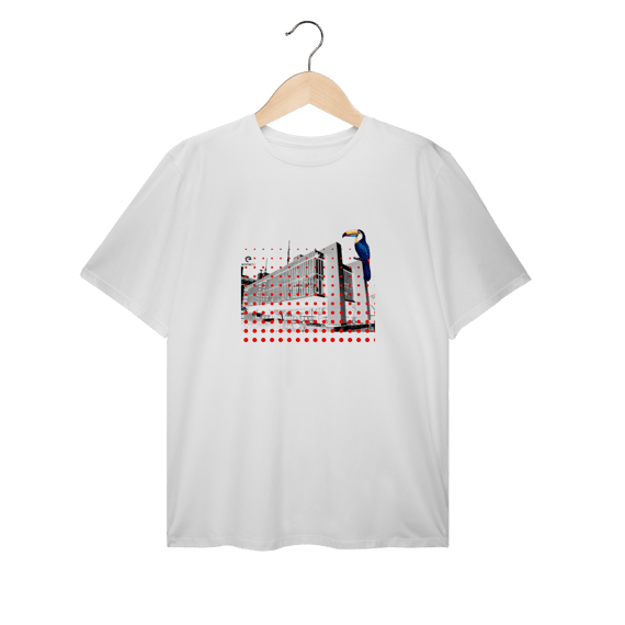 T-shirt plus size linha birdlife