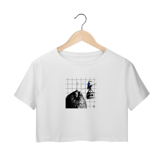 Camisa cropped linha birdlife II