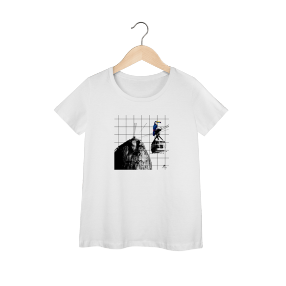 Camiseta baby long prime linha birdlife II