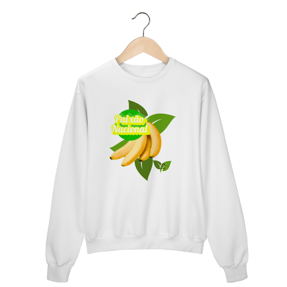 Moletom prime fechado linha paixão nacional - banana