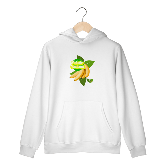 Moletom prime canguru  linha paixão nacional - banana