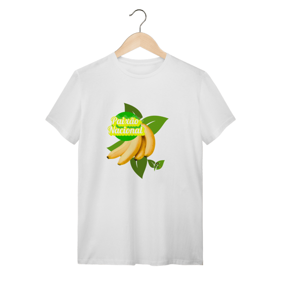 T-shirt quality  linha paixão nacional - banana