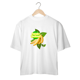 Nome do produto Camiseta oversized  linha paixão nacional - banana