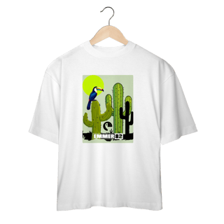 Camiseta oversized linha o sertão vive