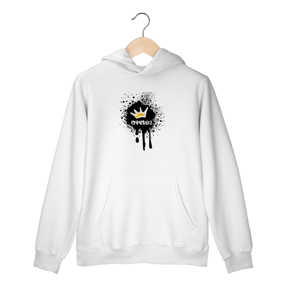 Street wear moletom prime canguru linha Grafite Splash