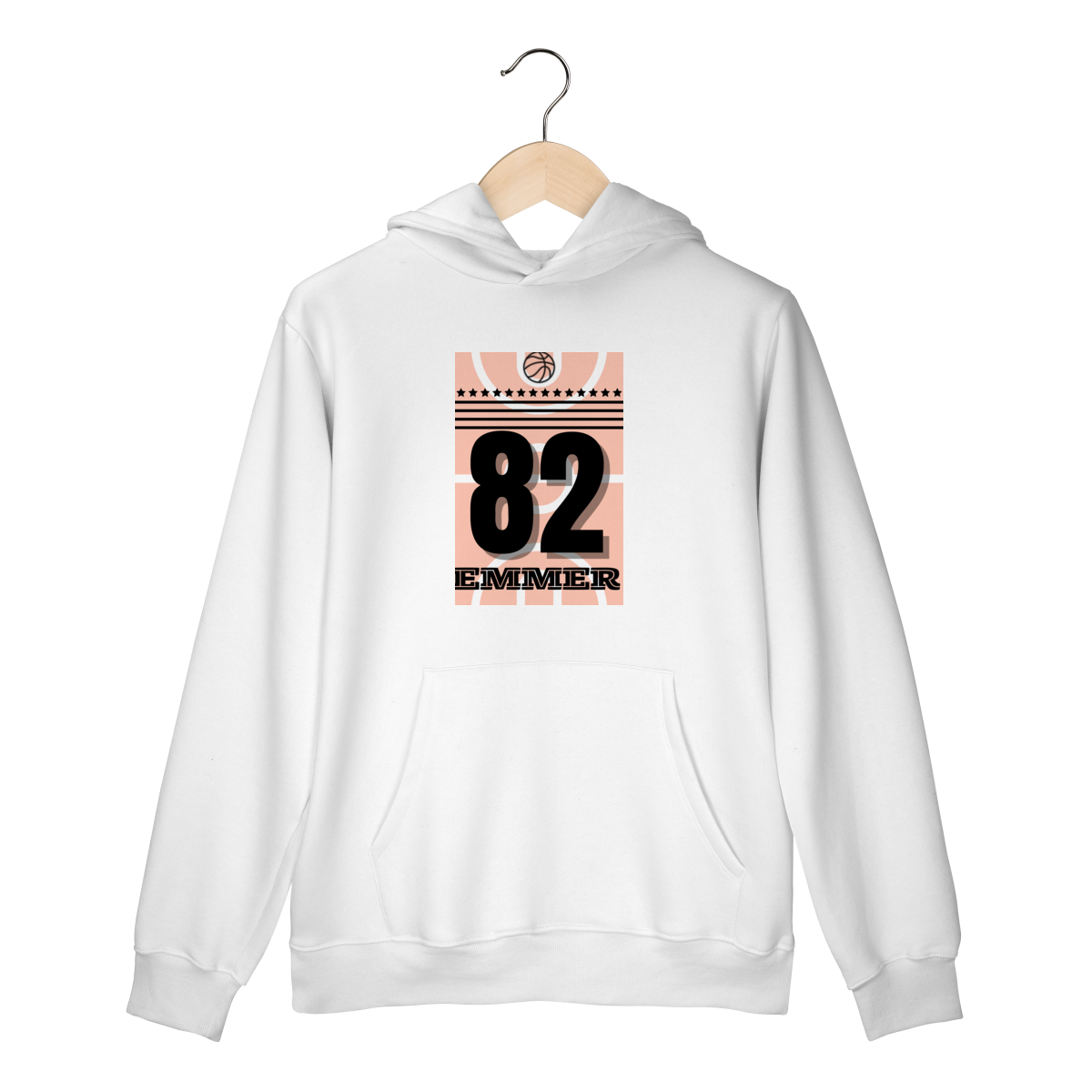 Nome do produto: Streetwear moletom prime canguru linha Basketball 82