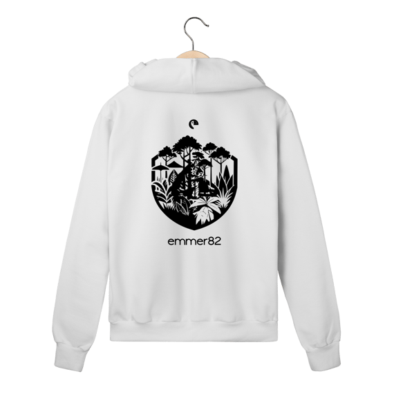 Moletom prime com zíper linha Biomas em Foco