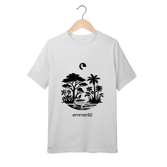 T-shirt quality infantil (10 a 14 anos) Linha Biomas em Foco III