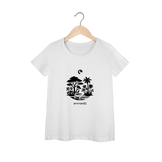 Camiseta baby long prime Linha Biomas em Foco III