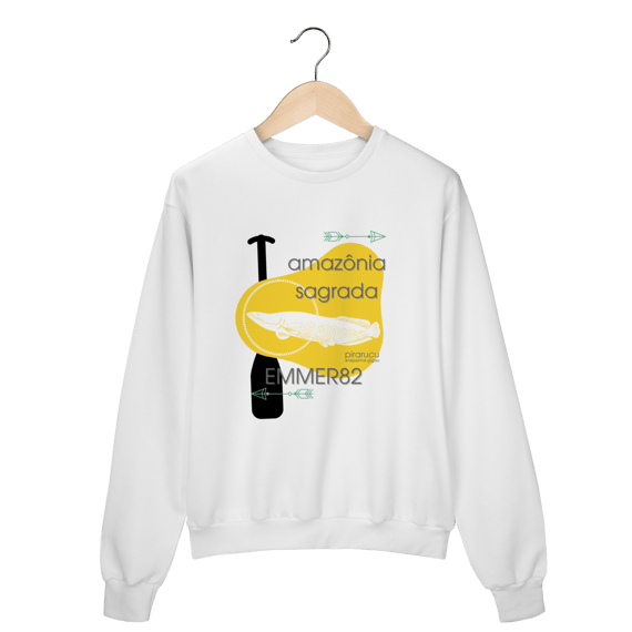 Moletom prime fechado Linha Amazônia Sagrada – Pirarucu