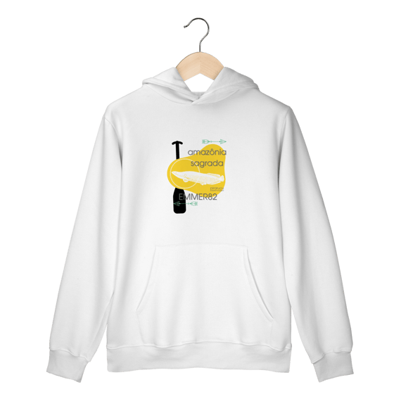 Moletom prime canguru Linha Amazônia Sagrada – Pirarucu