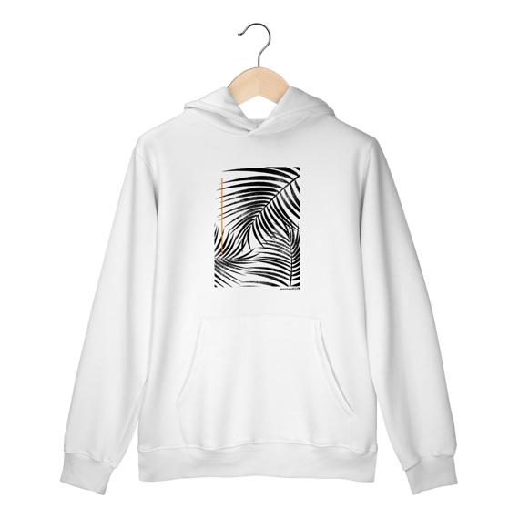 Moletom prime canguru coleção identidade eco I estampa verde