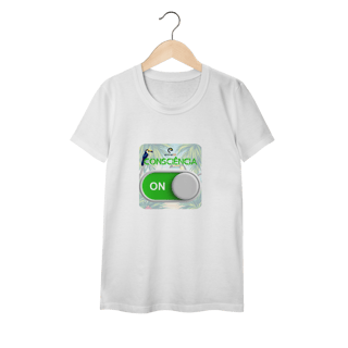 Nome do produto Camiseta baby long classic linha consciência ON