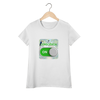 Nome do produto Camiseta baby long pima linha consciência ON