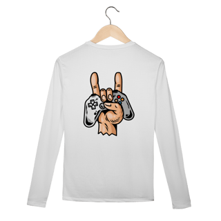 Nome do produto Street wear camisa manga longa sport dry uv linha hang loose - estampa posterior