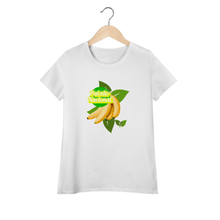 Nome do produto Camiseta baby long pima  linha paixão nacional - banana