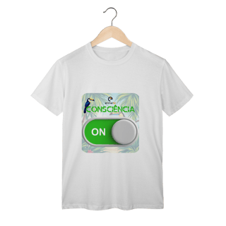 Nome do produto T-shirt classic linha consciência ON