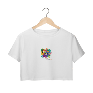 Nome do produto Camisa cropped linha tropicano