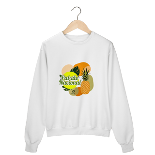 Nome do produto Moletom prime fechado linha paixão nacional - abacaxi