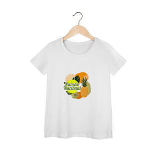 Nome do produto Camiseta baby long prime linha paixão nacional - abacaxi