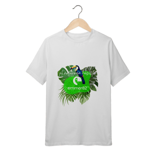 Nome do produto T-shirt quality infantil (10 a 14 anos) Linha A Natureza Resiste