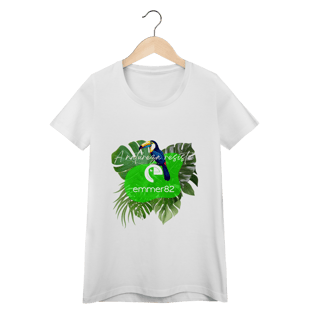 Nome do produto Camiseta baby long quality Linha A Natureza Resiste