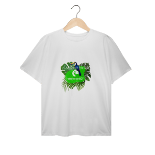 Nome do produto T-shirt plus size Linha A Natureza Resiste