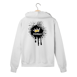 Nome do produto Street wear moletom prime com zíper linha Grafite Splash