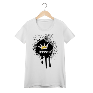 Nome do produto Street wear camiseta baby long quality linha Grafite Splash