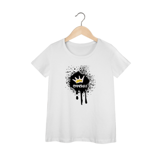 Nome do produto Street wear camiseta baby long prime linha Grafite Splash