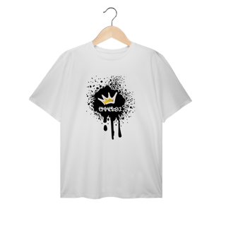 Nome do produto Street wear t-shirt plus size  linha Grafite Splash