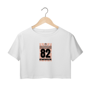 Nome do produto Streetwear camisa cropped linha Basketball 82