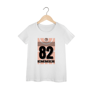 Nome do produto Streetwear camiseta baby long prime linha Basketball 82