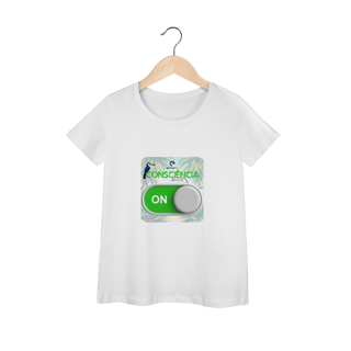 Nome do produto Camiseta baby long prime linha consciência ON