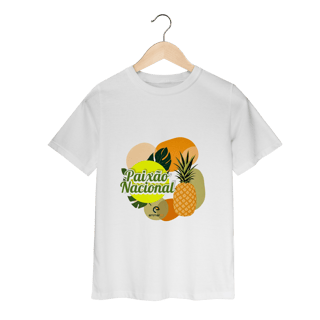 Nome do produto T-shirt classic infantil linha paixão nacional - abacaxi