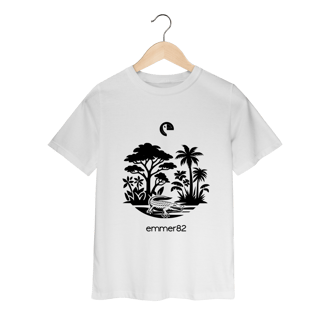 Nome do produto T-shirt classic infantil  Linha Biomas em Foco III
