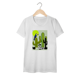 Nome do produto Camiseta baby long classic linha o sertão vive