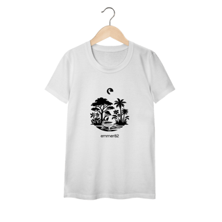 Nome do produto Camiseta baby long classic Linha Biomas em Foco III