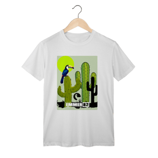 Nome do produto T-shirt classic linha o sertão vive