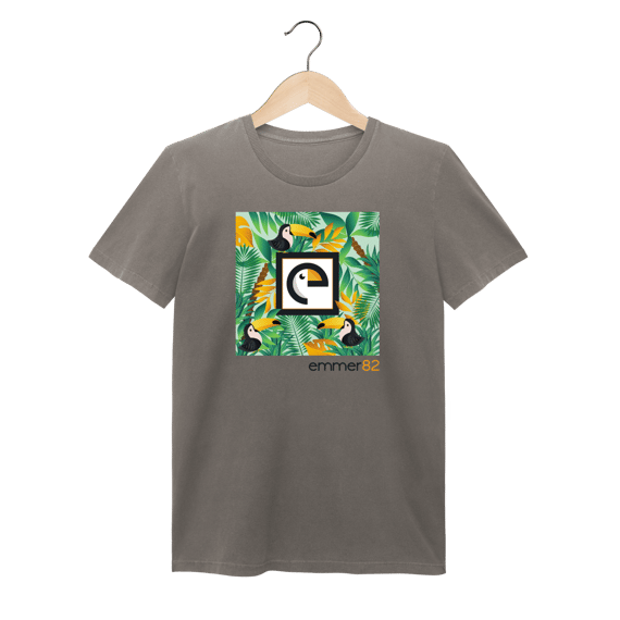 Camiseta baby long estonada linha tropicano II